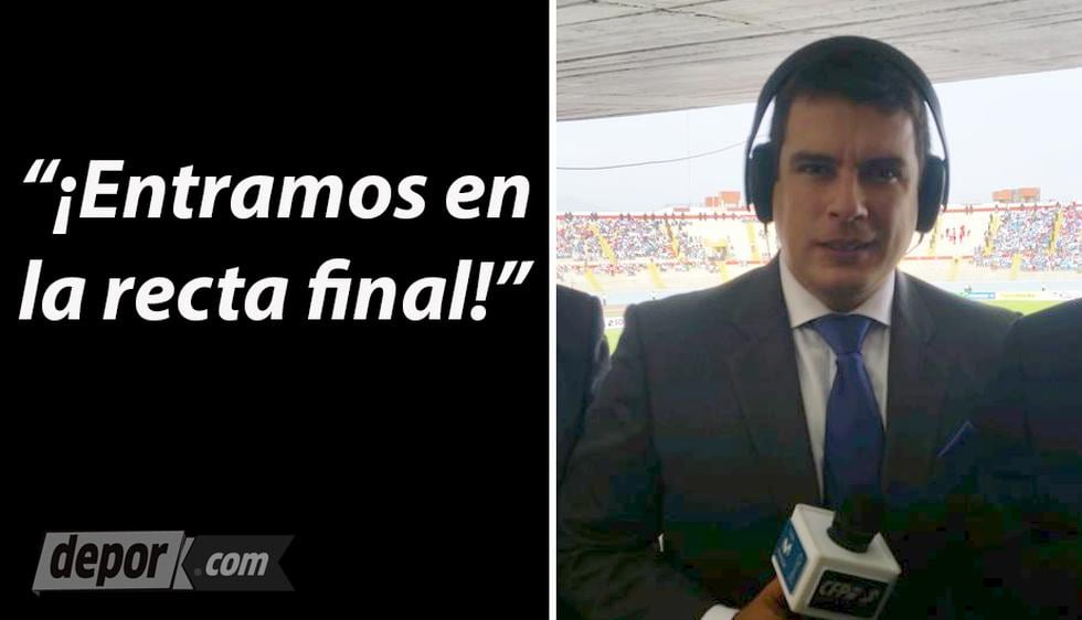 Jorge Kieffer dejó de pertenecer a CMD para narrar partido en Gol Perú. (Twitter)