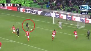 La increíble ocasión que falló jugador de Krasnodar ante 'Memo' Ochoa en Europa League [VIDEO]
