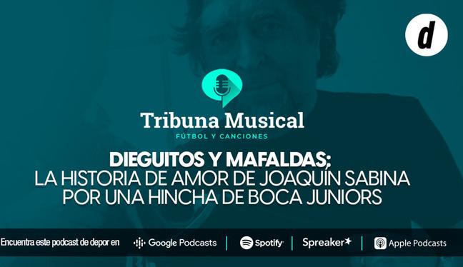 Dieguitos y Mafaldas: la historia de amor de Joaquín Sabina por una hincha de Boca Juniors