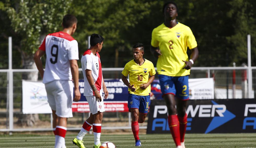 Perú vs. Ecuador por el Sudamericano Sub 20 | Photosport