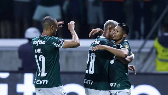 Fiesta en Brasil: Palmeiras venció 5-0 a Cerro Porteño y clasifica en la Copa Libertadores. (Foto: Getty Images)