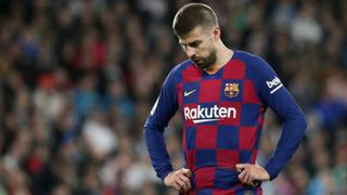 Piqué tras la caída en el Clásico: “Es de los peores Madrid que he visto”