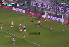 Apareció por el segundo palo :‘Nacho’ Fernádez marcó el 1-0 de River vs. Banfield [VIDEO]
