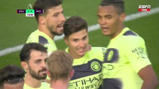 ¡Nuevo gol de Julián Álvarez! El 4-1 de Manchester City vs. Southampton [VIDEO]
