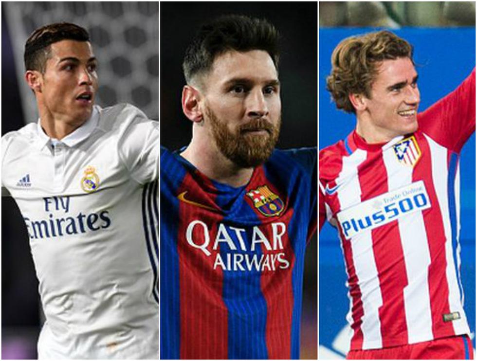 Los once mejores jugadores del mundo, según las votaciones de The Best (Getty Images).