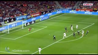 ¡Puso el primero! Diego Costa anotó ante Argentina en el Wanda Metropolitano de Madrid [VIDEO]
