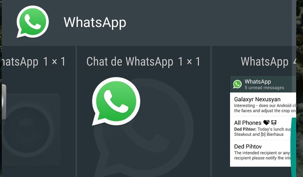 Para poder leer los mensajes de WhatsApp sin entrar a la aplicación, deberás activar el widget. (Foto: WhatsApp)