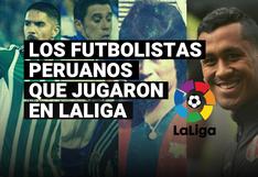 Estos son todos los futbolistas peruanos que han militado en la Primera División española
