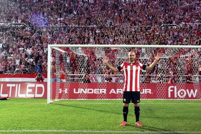 Mascherano ahora juega en Estudiantes de La Plata.