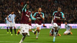 Con 'Chicharito': West Ham venció 2-0 al Huddersfield en Londres por la Premier League