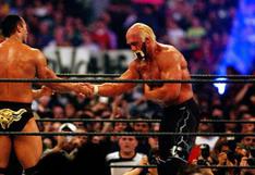 WWE: recuerda la épica lucha de The Rock contra Hulk Hogan en WrestleMania 18 (VIDEO)