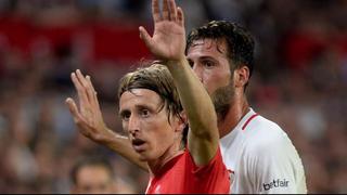 El VAR sepulta al 'The Best': el videoarbitraje anuló gol a Modric ante Sevilla [VIDEO]