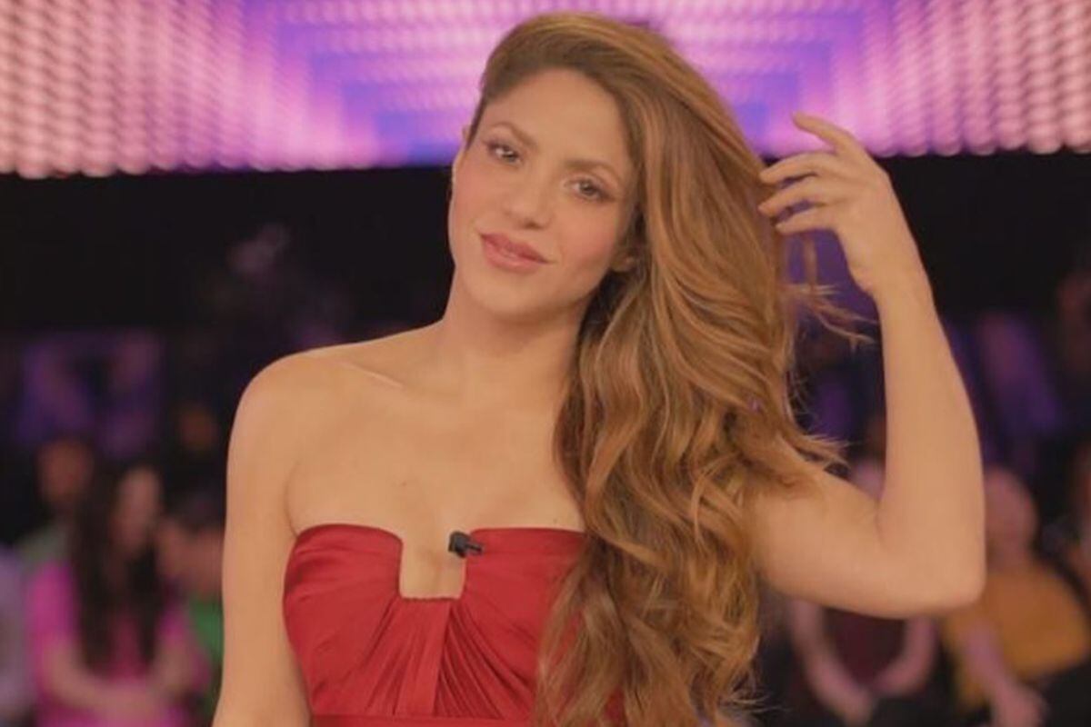 Shakira en la grabación de su último videoclip (Foto: Shakira / Instagram)