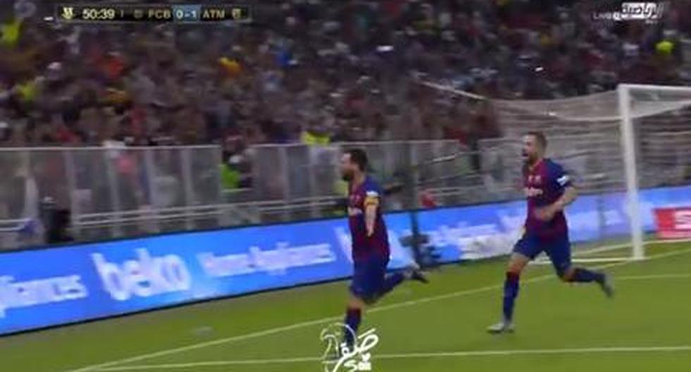 Gol Messi En Barcelona Vs Atlético De Madrid En Vivo Ver Gol De Lionel Para El 1 A 1 De Los