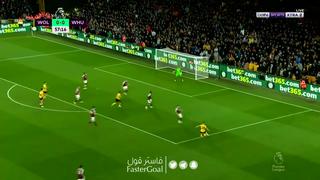 Rugió el ‘Lobo’: golazo de Raúl Jiménez para el 1-0 del Wolverhampton vs. West Ham [VIDEO]