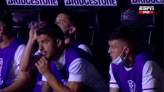 Su cara lo dice todo: así reaccionó Luis Suárez tras el gol de Goianiense [VIDEO]