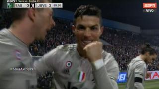 ¡El amo del gol! Le gana así al arquero y celebra en el Juventus vs. Sassuolo [VIDEO]