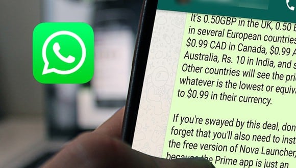 Conoce cómo realizar este truco para mandar textos largos en WhatsApp desde iPhone. (Foto: Pixabay / WhatsApp)