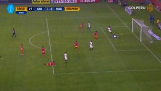 Todo lo ve gol: Luis Tejada aprovechó rebote de Joel Pinto y puso el primero [VIDEO]