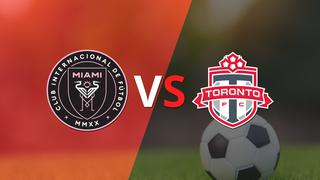 Termina el primer tiempo con una victoria para Inter Miami vs Toronto FC por 2-0