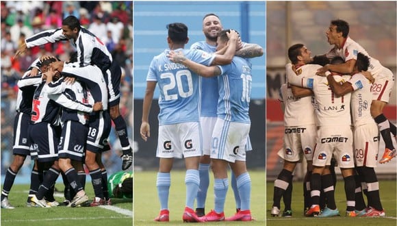 Alianza Lima, Sporting Cristal y Universitario de Deportes son los equipos con más puntos y partidos en estos 20 años. (Diseño: Depor)