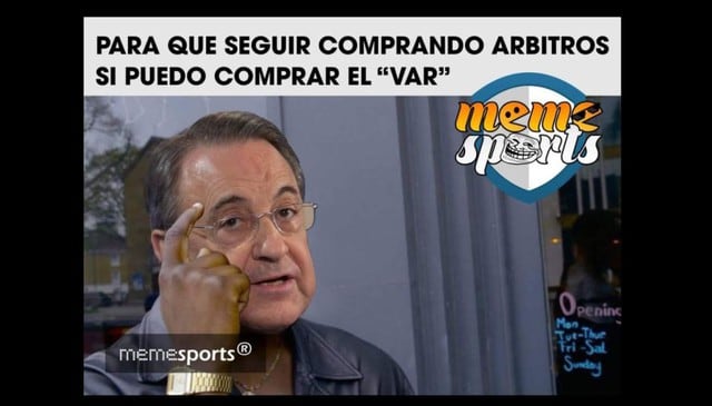 Los mejores memes del triungo de Real Madrid ante Sevilla con el VAR de protagonista. (Memedeportes)