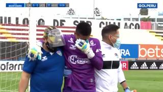 Una dura baja: Hairo Camacho se retiró del campo tras sufrir una lesión en el S. Cristal vs. Unión Comercio [VIDEO]