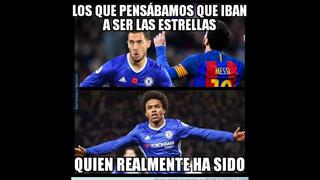 ¡Momento de reír! Los mejores memes que dejó el Barcelona-Chelsea por Champions League