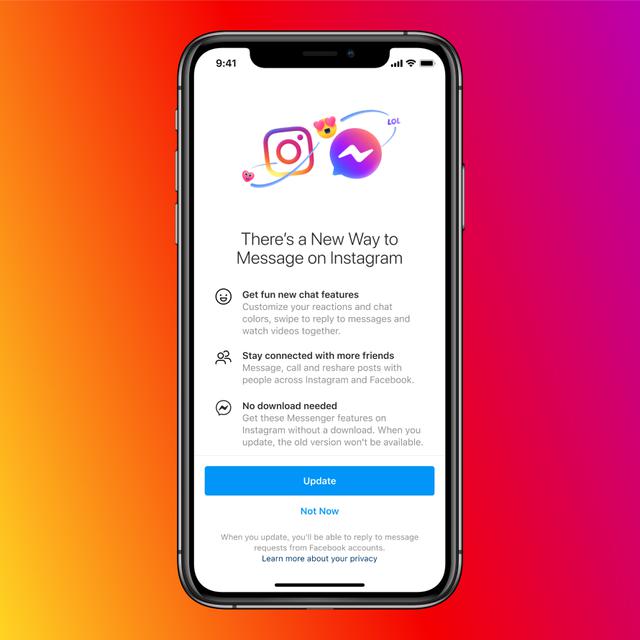 Los usuarios de Instagram podrán escoger si actualizar a esta nueva funcionalidad o no. (Foto: Facebook)