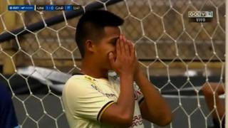 ¡Estuvo cerca! Anthony Osorio casi marca el segundo gol para Universitario ate Real Garcilaso [VIDEO]