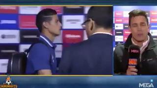 James Rodríguez y su cara de rabia que es viral: parece definido su futuro con Real Madrid