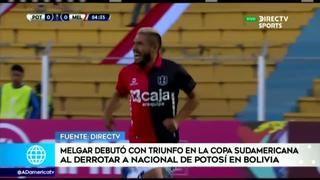 Melgar ganó 2 a 0 como visitante al Nacional de Potosi por la Copa Sudamericana