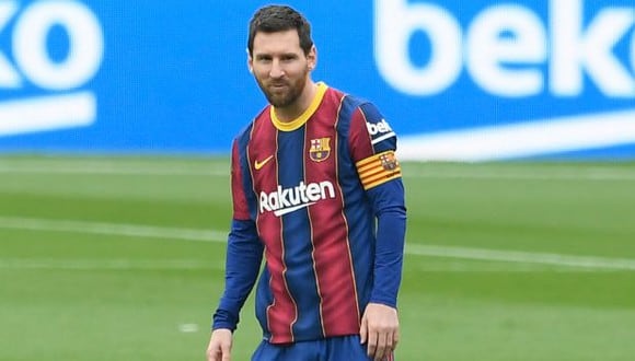 Lionel Messi colaboró con un doblete en el triunfo de Barcelona. (Foto: AFP)