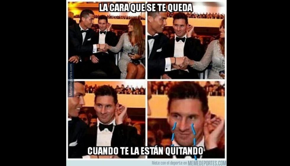 Lionel Messi y los mejores memes tras ganar la 'manita' (Meme Deportes).