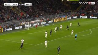 Remontada a la vista: Lucas Alario anotó de cabeza el 2-1 tras pase de Acuña en el Argentina vs. Alemania [VIDEO]
