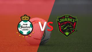 Arranca el partido entre Santos Laguna vs FC Juárez