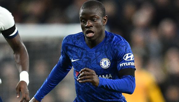 N'Golo Kanté llegó al Chelsea desde el Leicester City en 2016. (AFP)