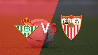 Betis y Sevilla se mantienen sin goles al finalizar el primer tiempo