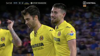 Tras ‘asistencia’ de Adama: Moi anota el 2-0 del ‘Submarino’ en Barcelona vs Villarreal [VIDEO]