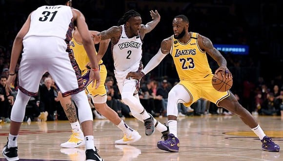 NBA: dos jugadores de Los Angeles Lakers dieron positivo por coronavirus. (Getty Images)