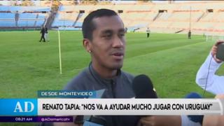 Renato Tapia estima duro encuentro ante Uruguay pese a tener ausencias