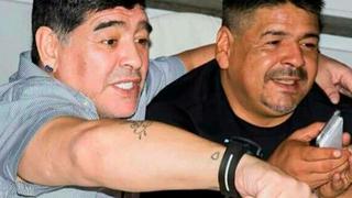 Las tristes despedidas de Dalma y Gianinna al tío Hugo Maradona, hermano del Diego