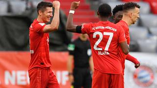 Sigue líder: Bayern Munich aplastó 5-2 al Eintracht Frankfurt por la fecha 27 de la Bundesliga alemana