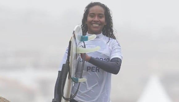 'Mafer' Reyes ganó la medalla de plata en longboard en los Juegos Panamericanos 2019 realizados en Perú. (Foto: GEC)