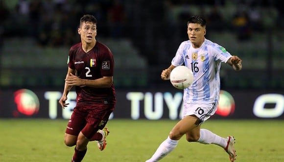 Argentina y Venezuela jugarán el 25 de marzo por las Eliminatorias al Mundial de Qatar. (Foto: Getty)
