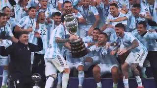 Con Messi como protagonista: Conmebol publicó la “película” de la final de la Copa América [VIDEO]