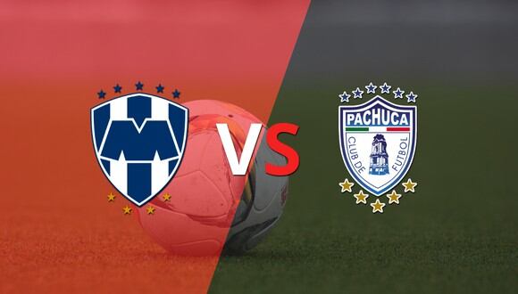 Pachuca y CF Monterrey se van al descanso sin goles