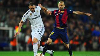 Le tiró flores: Mascherano señaló que Benzema es un de los mejores ‘9′ del planeta