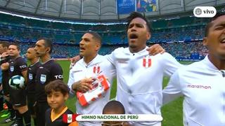 Emoción total: así se cantó el Himno Nacional en el Arena Fonte Nova [VIDEO]