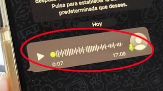 WhatsApp: así puedes obtener los nuevos mensajes de audio